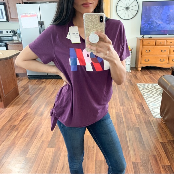 Old Navy Tops - Old Navy | NWT 1984 Plum tee
